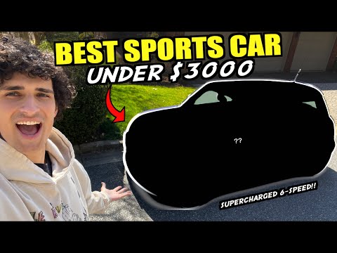 Buying The BEST First Car Under $3000 (Supercharged 6-Speed Manual)