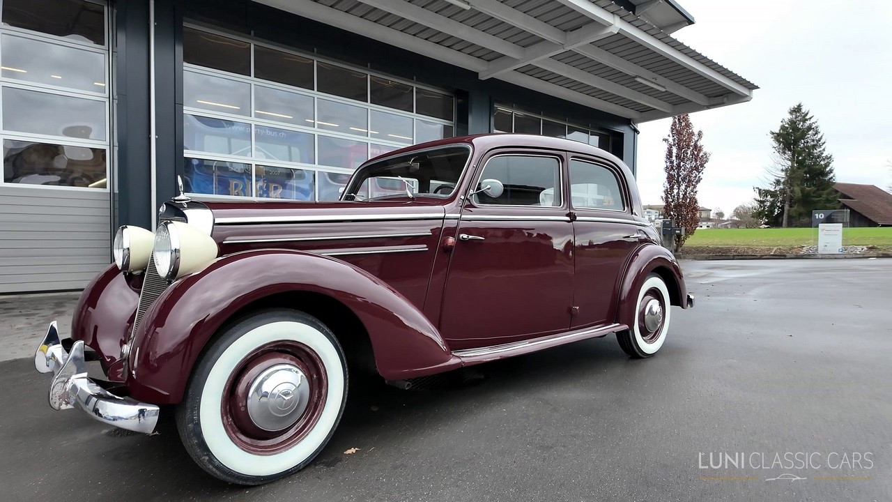 Video-voorbeeld van Mercedes-Benz 170 S (1950)