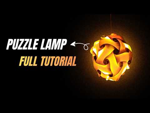 IQ Puzzle Lamp Full Tutorial Video