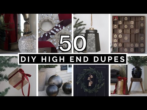 50 DIY CHRISTMAS HIGH END DUPES ON A BUDGET