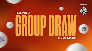 GROUP DRAW FORMAT - ROUND 02 | realme BMPS 2025