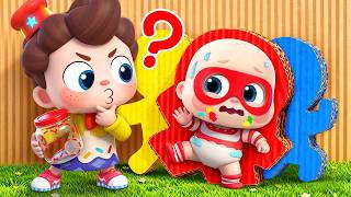 Someone Took the Candy! | Police Chase Adventure | Nursery Rhymes & Kids Songs | BabyBus