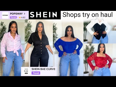 my favorites SHEIN curve shops TRY ON HAUL | Ropa de tallas grandes | moda plus