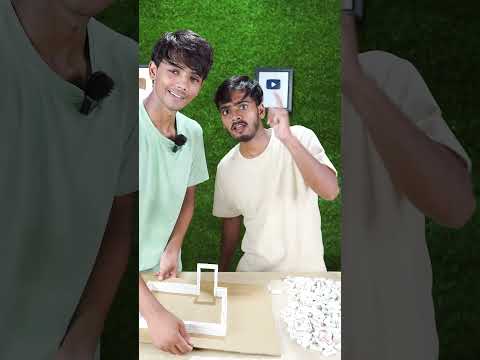 I MADE MINI ERASER HOUSE #shorts #ytshorts