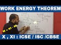 Work and Energy Concepts in Physics