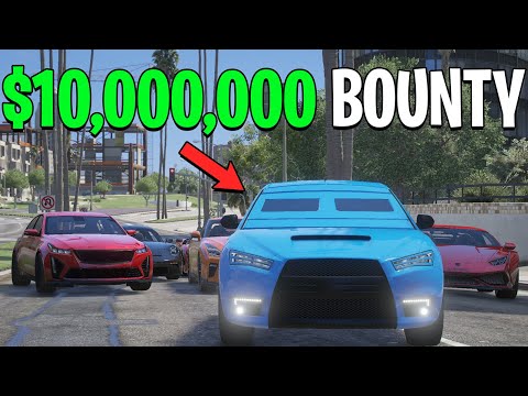 Surviving $10,000,000 Bounty in GTA 5 RP
