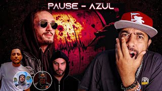 pause azule reaction DISSTRACK