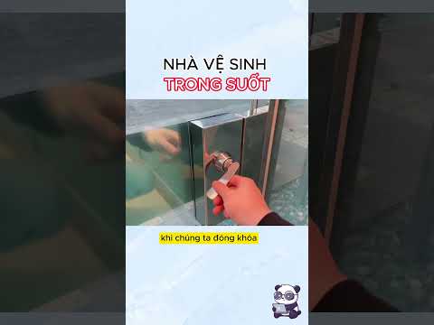 Nhà vệ sinh trong suốt ở Nhật |pandaTingTing #kienthucthuvi #khampha