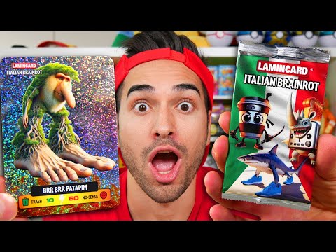 APRO LE NUOVE LAMINCARDS DEI BRAIN ROT E TROVO BRR BRR PATAPIM