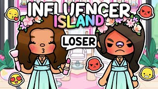 INFLUENCER ISLAND! 💗🏝️ SHE COPIED ME? 😡 (EPISODE 6) | With Voices 🔈 | Toca Life World Roleplay