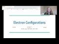 Exploring Electron Configurations
