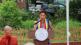 Mercè Monje Cano remarks on KKF headquarters inauguration