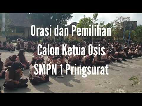 ORASI CALON KETUA OSIS 2022 - 2023