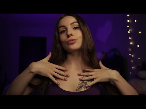 ASMR Collarbone Tapping & Skin Sounds