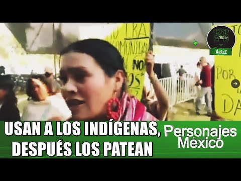 Usan a indígenas de Michoacán para show con Claudia Sheinbaum, después ni los dejan entrar