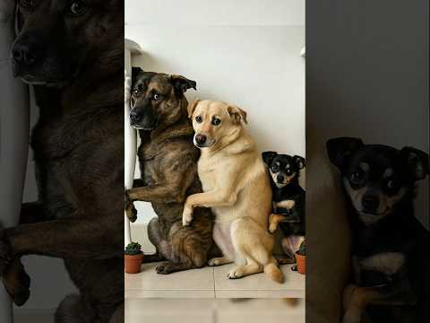 Dogs Being Dramatic 😂 | Funniest Dog Reaction Compilation #6 #dog #funny #trendingshorts