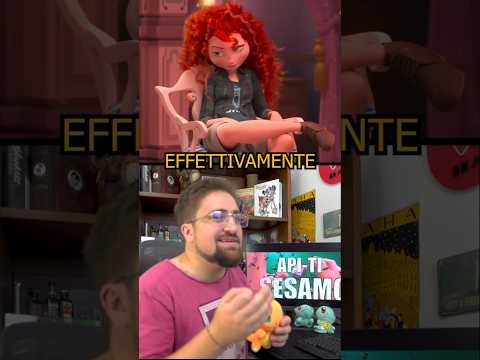 👩🏼‍🦰Merida in Ralph Spacca Internet - cosa dice #disney #pixar #doppiaggio