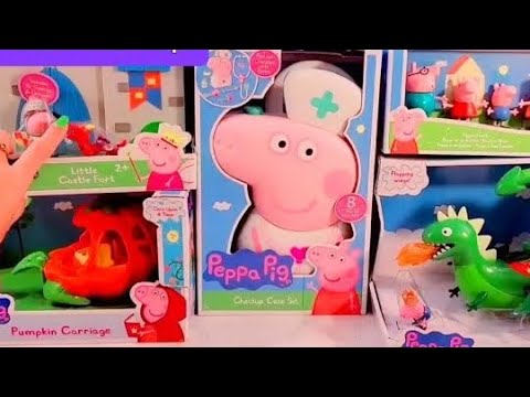 PEPPA PIG TOYS COLLECTION {Unboxing} ASMR Satisfying