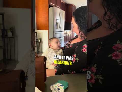 Baby wants to try a new food source
