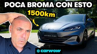 OJO A ESTE COCHE: BYD SEAL 6 DM-i CON ETIQUETA CERO y MUCHA AUTONOMÍA ¿VUELVEN LAS BERLINAS? 