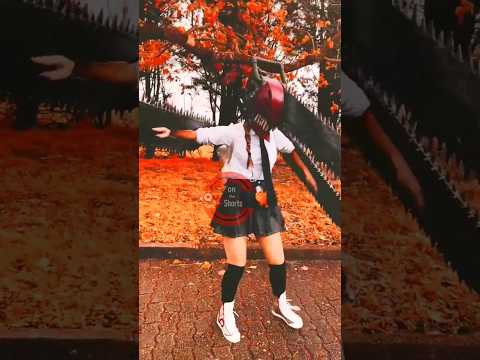 Denji Female Version with Devil Hunter Female Characters 🪚♀️⚔️ Chainsaw Man Cosplay #shorts