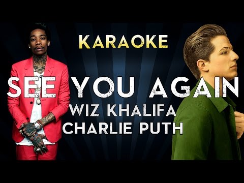 Wiz Khalifa ft. Charlie Puth – See You Again | Lower Key Karaoke Instrumental Lyrics Cover