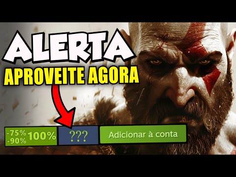 CORRE! 4 Jogos 10/10 Incríveis por menos de R$10,00, GOD RAGNAROK e Reposições!