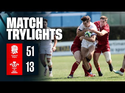 Seven England tries 🤩 | England U20 Men vs Wales | Trylights