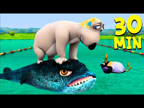 Bernard Bear ⭐ TRIATHLON - NEW Episode 131 - Super Toons TV Cartoons