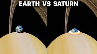 When Earth Slams Into Saturn...