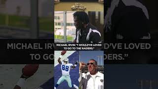 Michael Irvin: "I Would've Loved To Go To The Raiders." | CLUB SHAY SHAY
