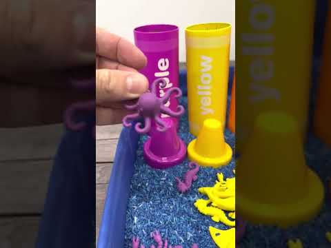 Learn Purple with Ocean Toys!  #shorts