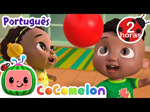 Bexigas e Balões 🎈🐱| Músicas Infantis e Desenhos Animados em Português | CoComelon!