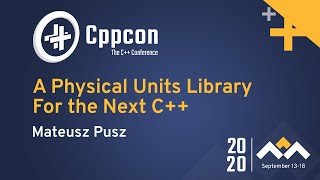A Physical Units Library For the Next C++
