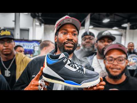Meek Mill Goes Shopping For Sneakers At Got Sole