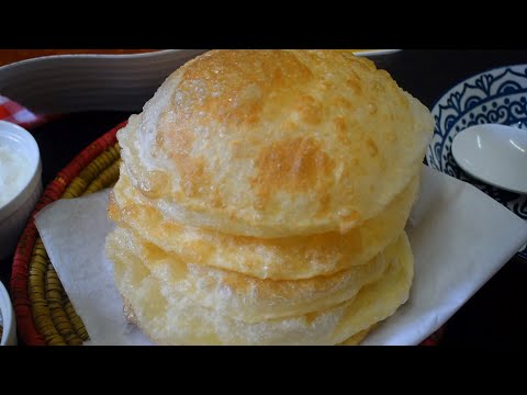 Poori Recipe Bazar Jesi- Perfect round, puffy and Soft puri Recipe - Weekend Breakfast Special