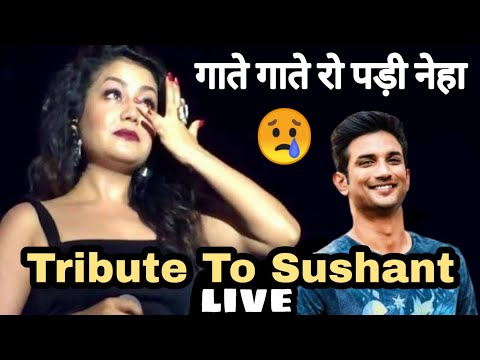 Neha Kakkar Musical Tribute To Sushant Singh Rajput | Chale Aana  | Tere Jane Ka Gum