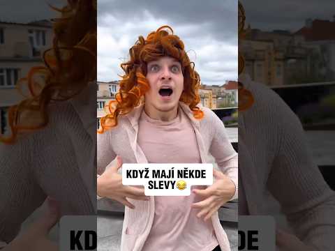 KDYŽ MAJÍ NĚKDE SLEVY!😂🤮 #jokes #funny #superdvojka #trending #comedy #shorts #fyp #vtipy #humor