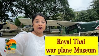 “Andar Jaake Dekha… Yahan War ke Plane Chhupa 😳 Rakhe Hai!🇹🇭” #warplane #solotravelthailand #travel