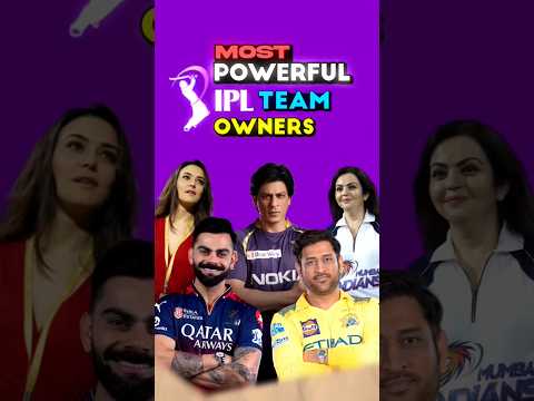 Most Powerful IPL Team Owners 💀🙏 #shorts #business