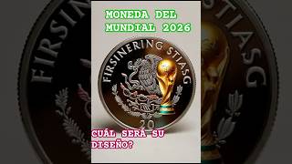 CUAL SERA EL DISEÑO DE LA MONEDA DEL MUNDIAL 2026? #coin #ㅇyㅇ #dinero