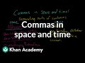 Commas in Addresses and Dates