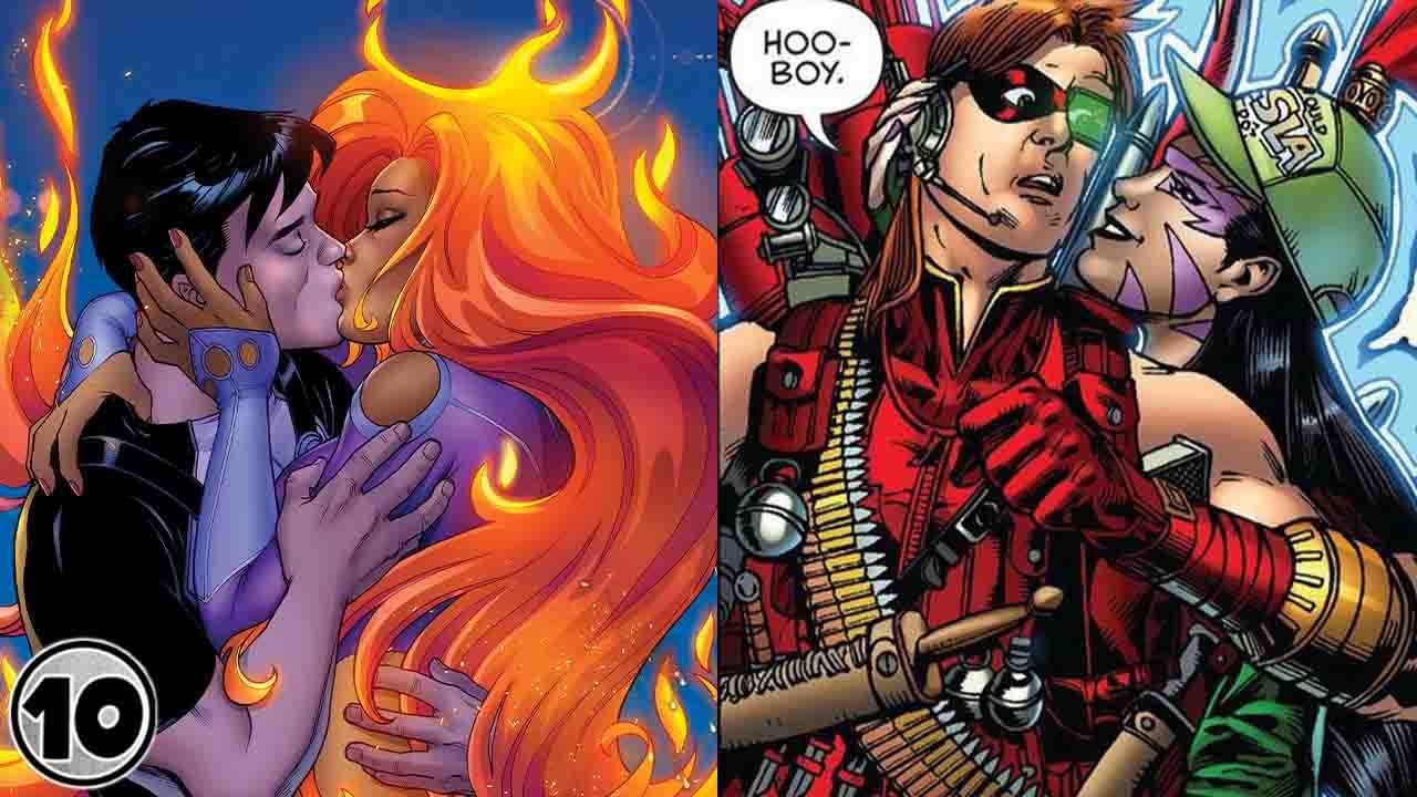 Top 10 Weirdest Teen Titans Romances