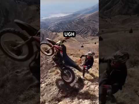 Dirt bike decides it wants to go home not offroading #dirtbike #trailriding #offroad