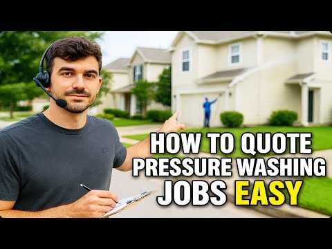 How To Price Pressure Washing Jobs (Live Demo)