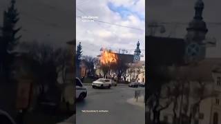 Ukrainian Heritage Site Is Struck Amid Major Russian Drone Attack