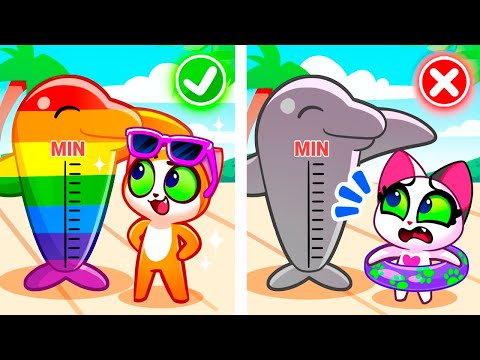 The Tallest Slide 🛟 Water Park Adventures 🌟 Educational Rhymes For Toddlers