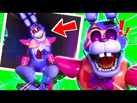 What happens if you REPAIR AFTON using GLAMROCK BONNIE?! (FNAF Security Breach Myths)