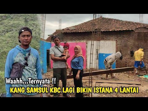 Luar Biasa  !!  Berkunjung Ke Rumah Kawan Baru Cianjur, Ternyata Lagi Bangun Istana 4 Lantai