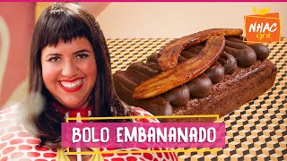 Bolo de banana com ganache de chocolate: Raíza ensina como fazer BANANA BREAD | Rainha da Cocada